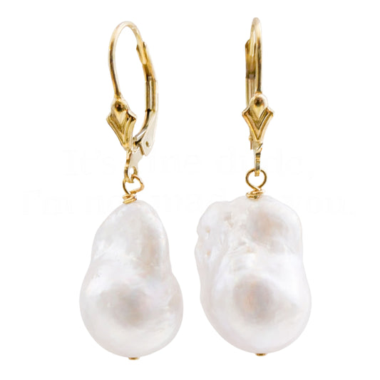 Baroque Pearl Earrings