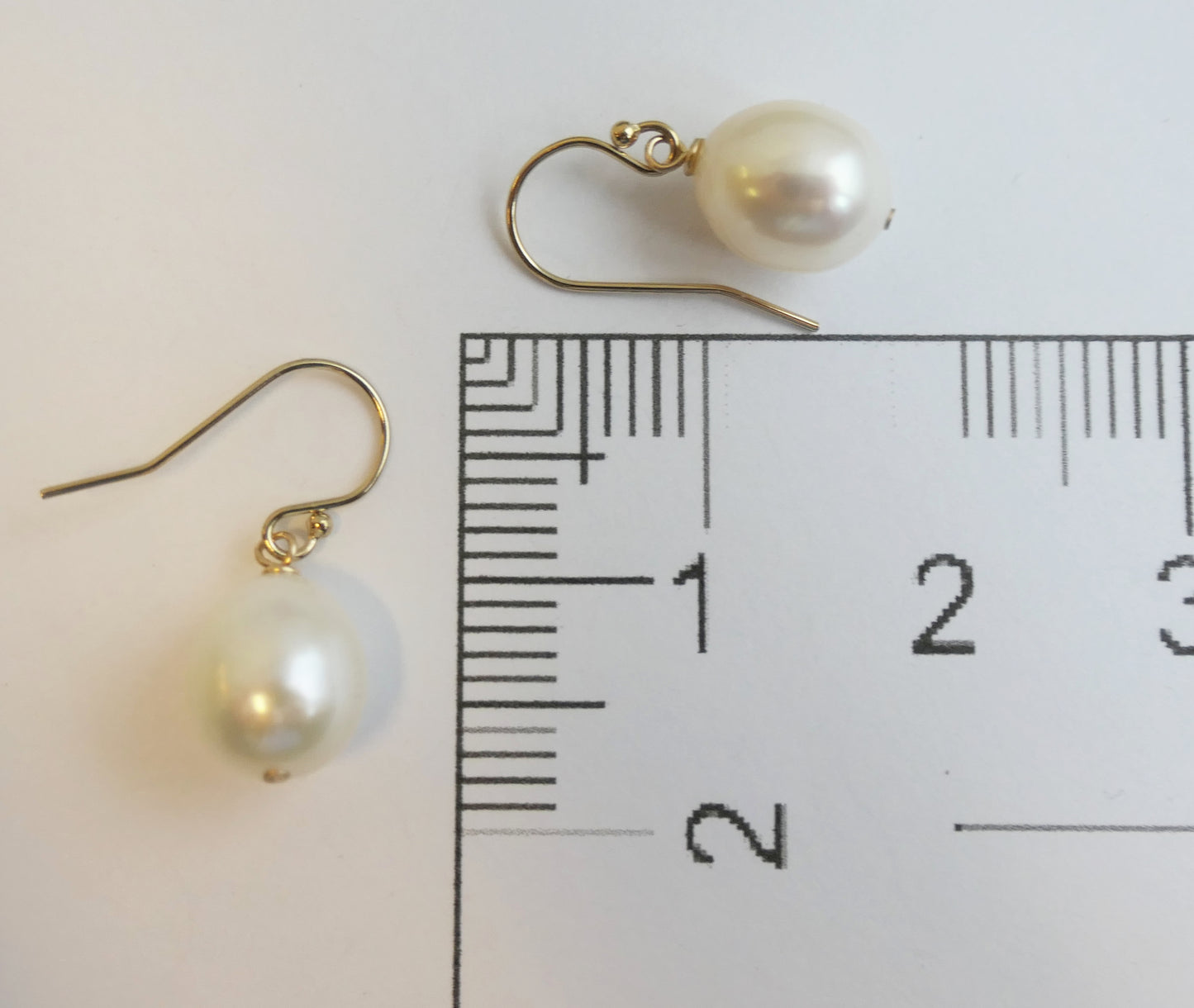 Cultured Pearl 14kt Gold Filled Drop Earrings